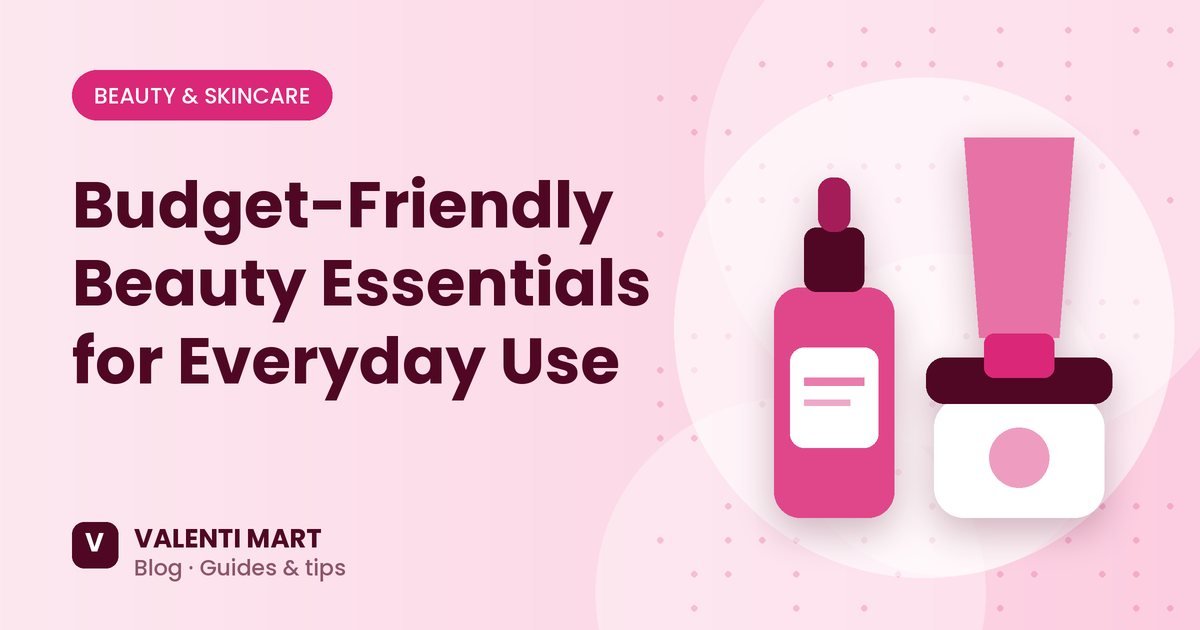 Affordable beauty products — face wash, lip balm, kajal and sunscreen — with a small price tag