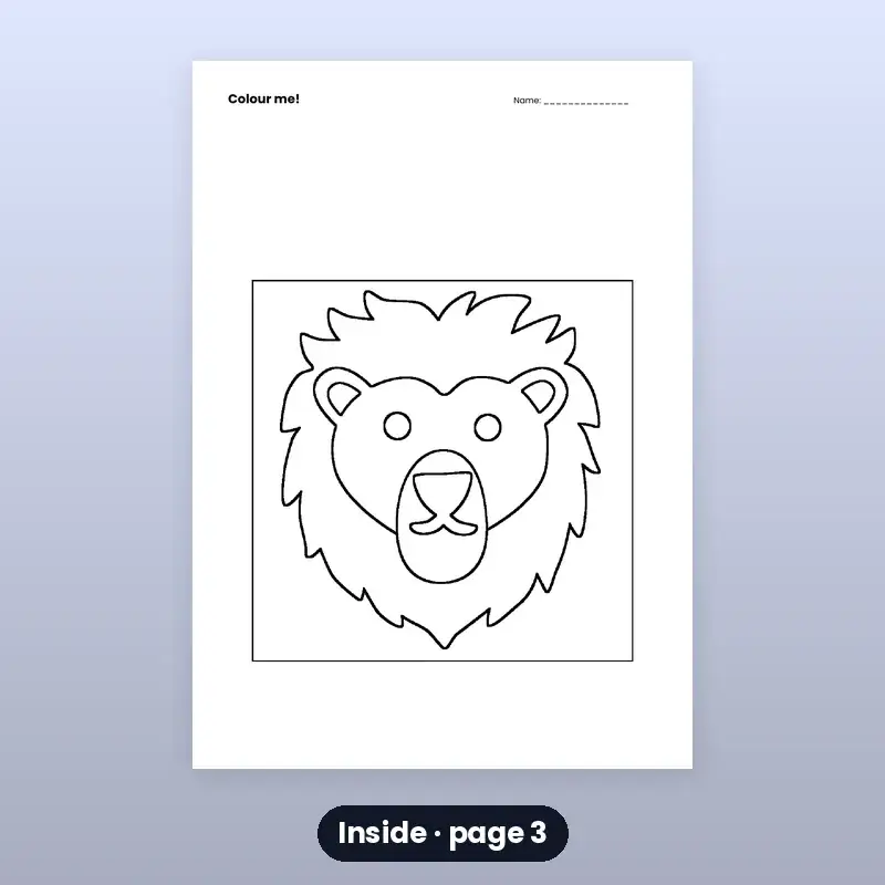 Colouring Pages for Kids — Animals (30 Pages) — photo 3