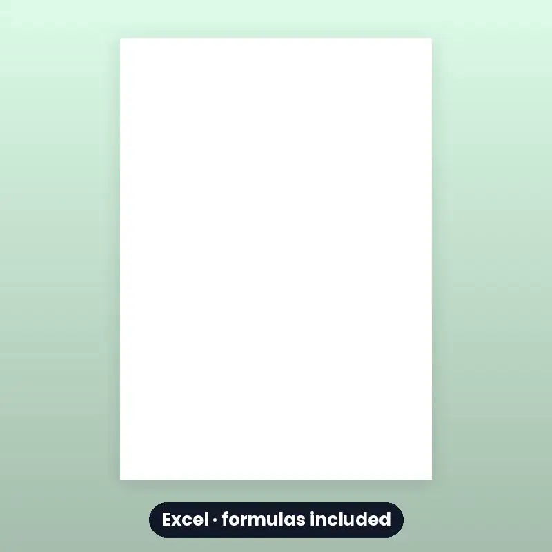 Inventory Tracker — Small Shop (Excel) — photo 3