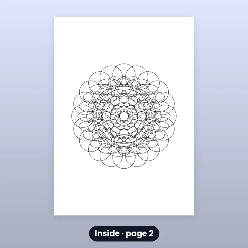 Mandala Colouring Pages — 20 Designs — photo 2
