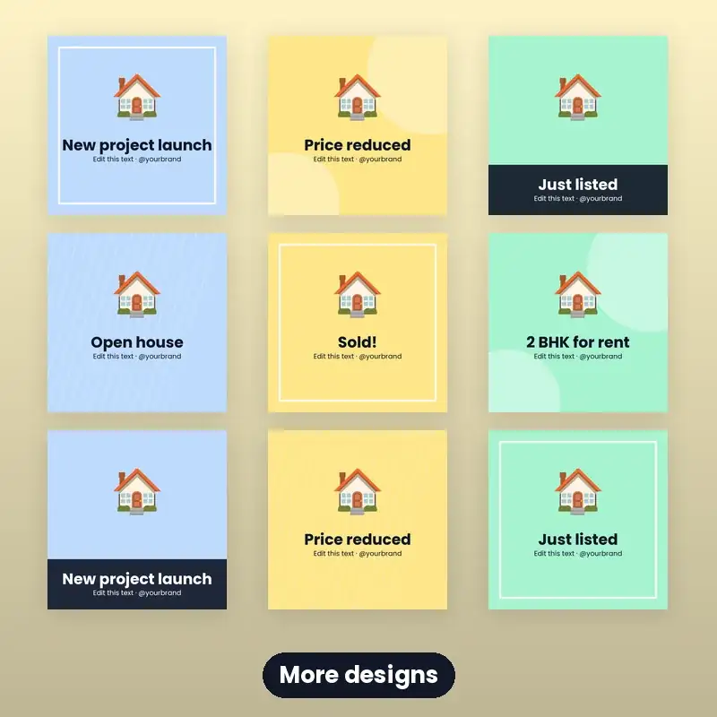 Real Estate Post Templates — 20 Designs — photo 2