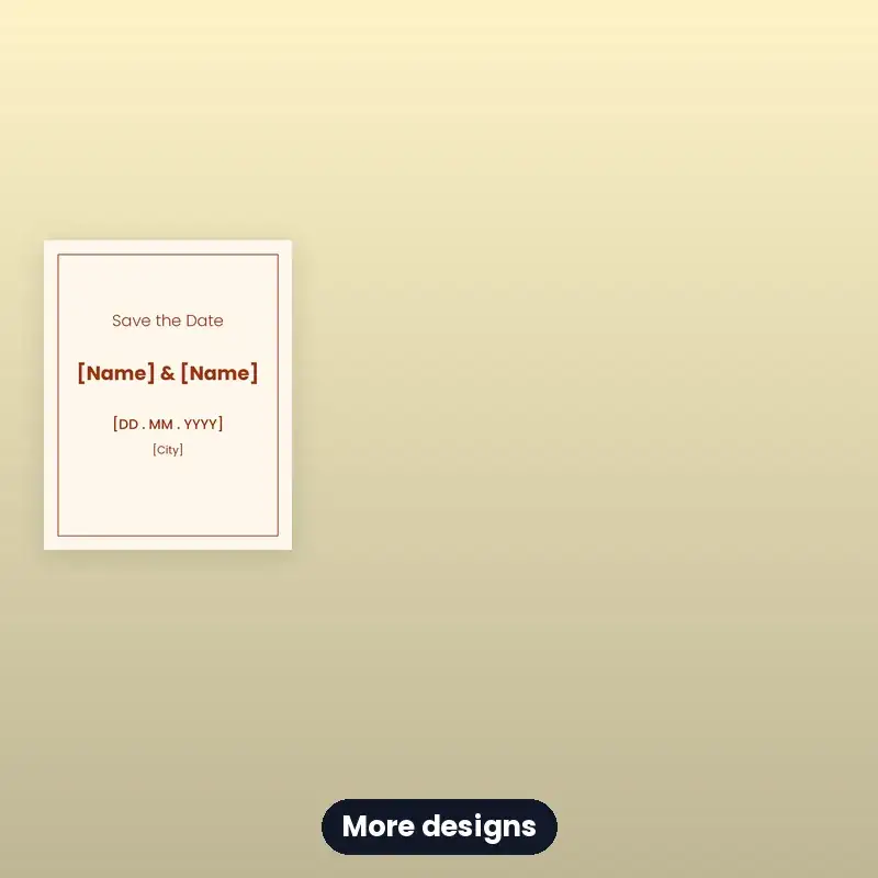 Save the Date Cards — Digital (5 Designs) — photo 2