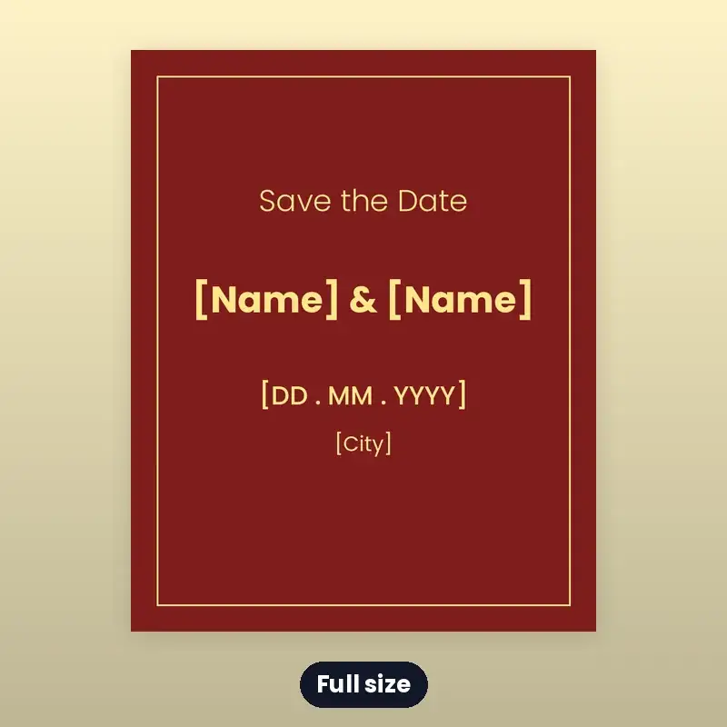 Save the Date Cards — Digital (5 Designs) — photo 3