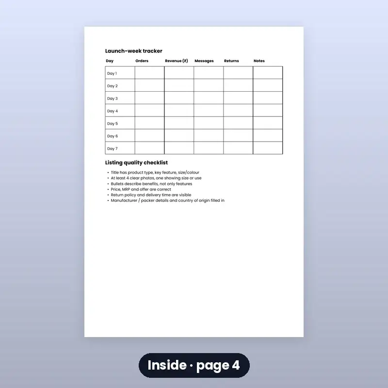 Small Business Launch Checklist Kit — photo 4