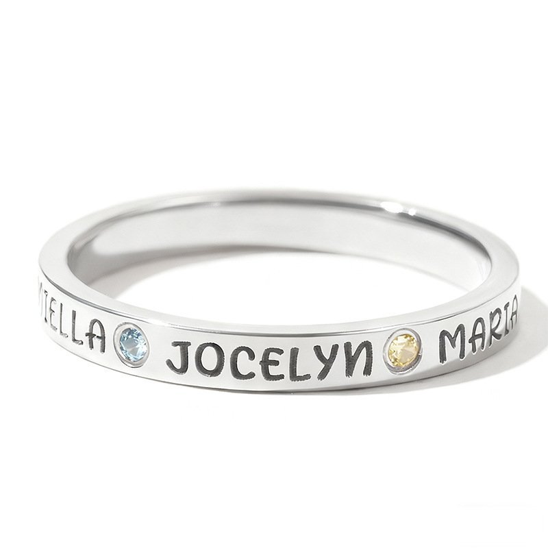 Minimalist Design Stainless Steel Ring — photo 4