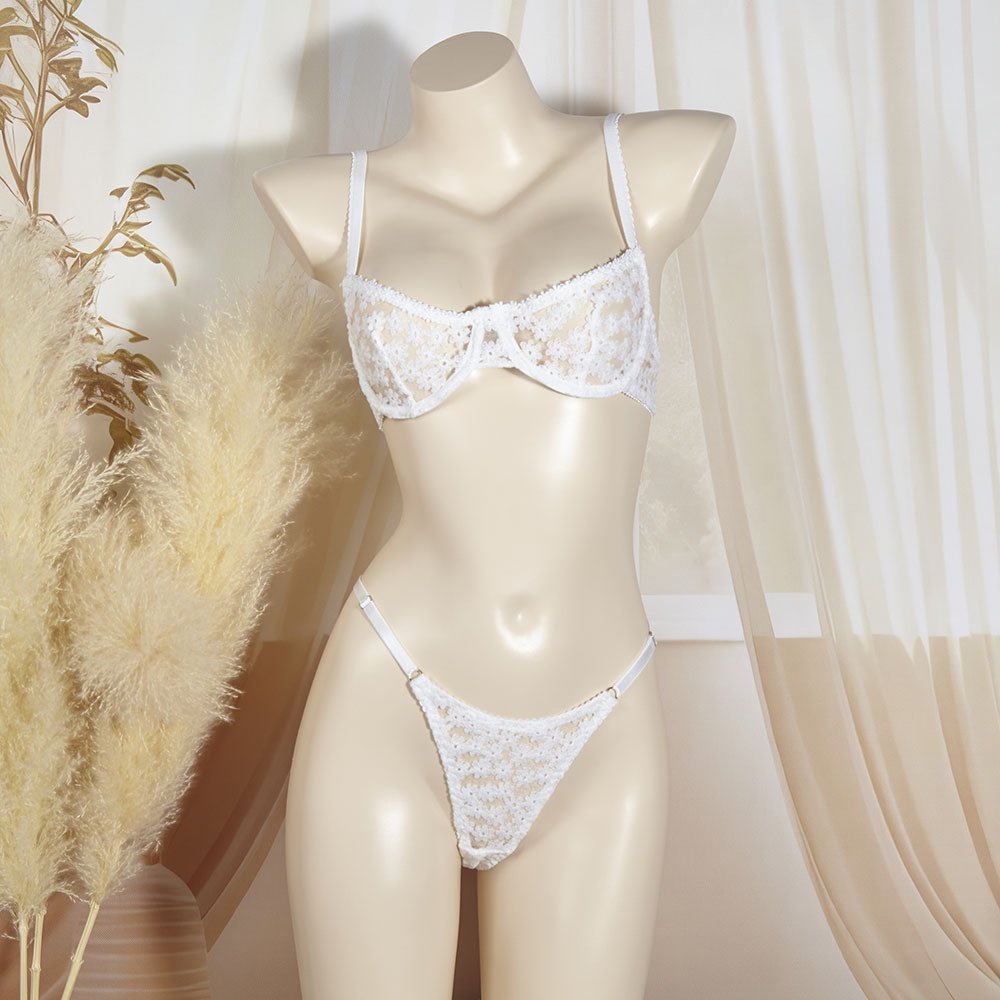 Shapewear Lace-trimmed Sexy Womens Lingerie Set Lingerie