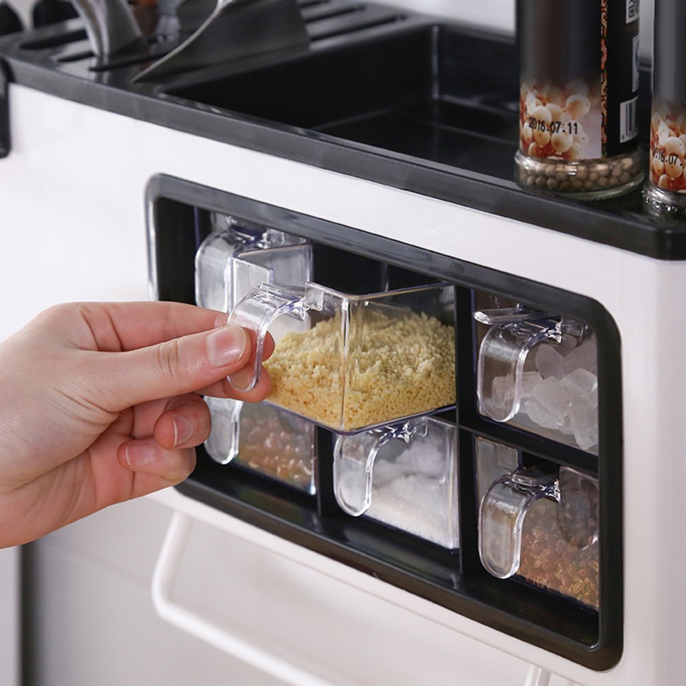 Multifunctional wall-mounted home storage jar — photo 3