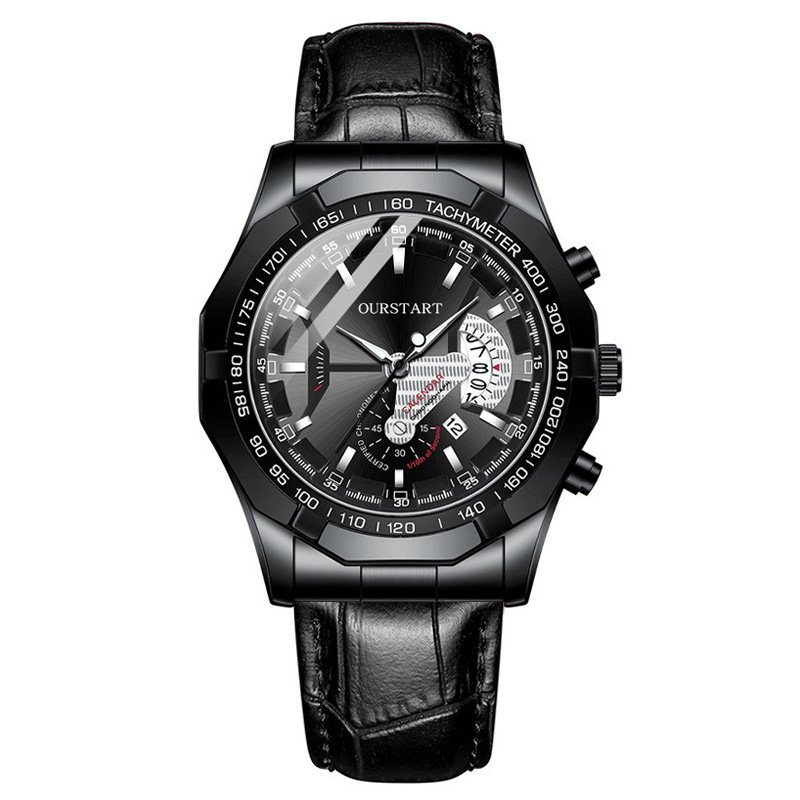 Non-mechanical Calendar Business Watch Men — photo 2