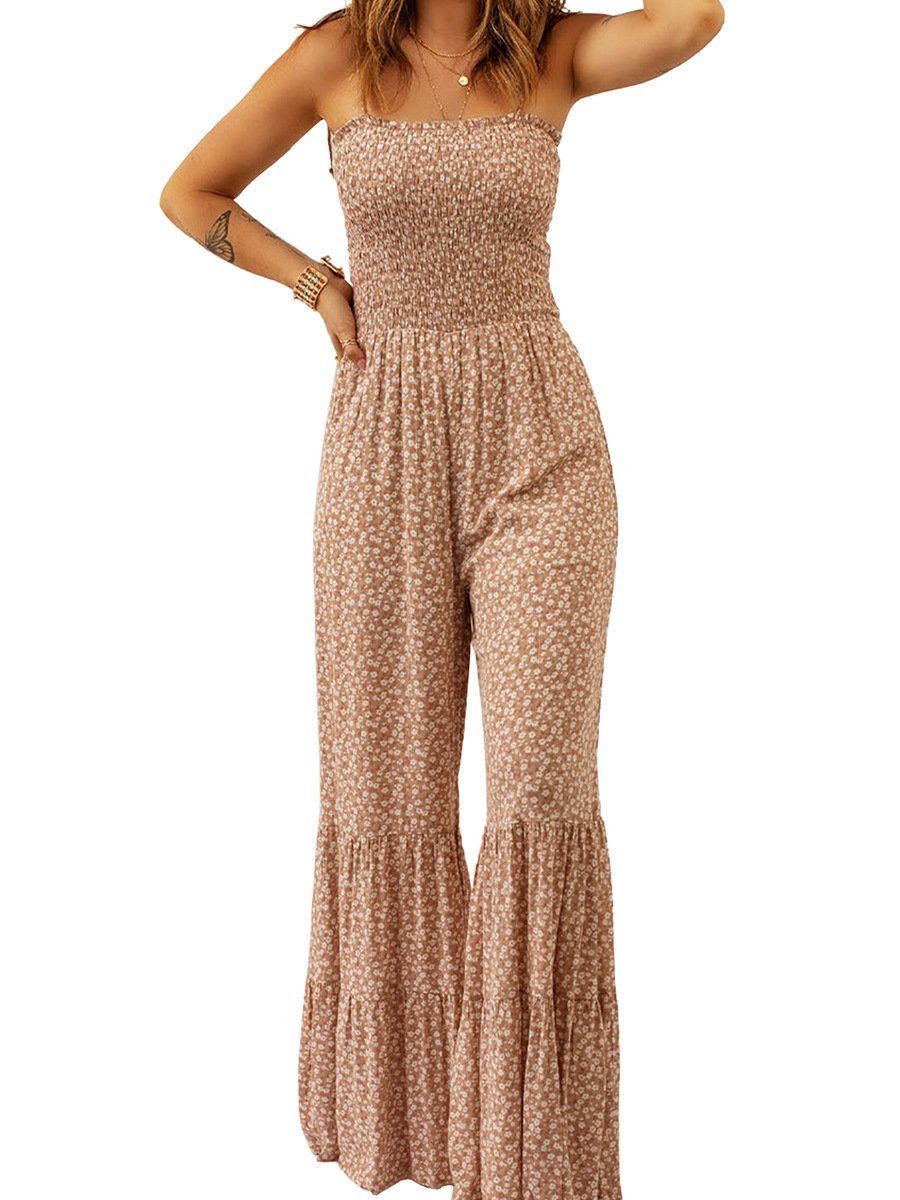 Spaghetti Strap High Waist Jumpsuit For Women — photo 3
