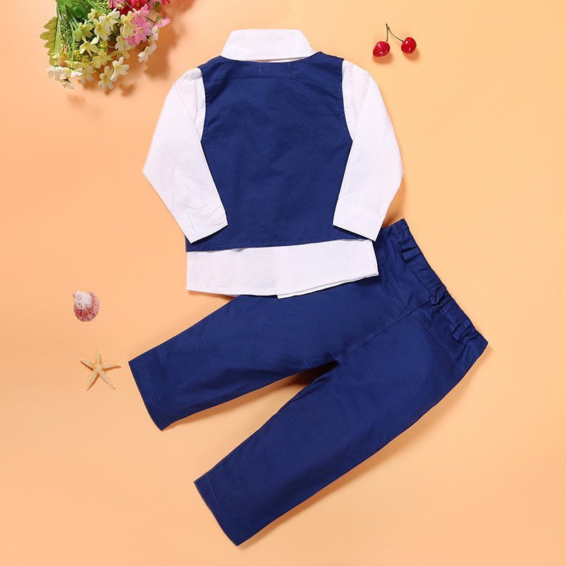 Casual Clothing Suits Boys' Clothes Vests Gentleman Suits — photo 3