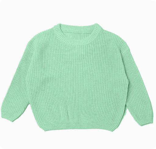 Pure Cotton Children's Knitted Sweater — photo 2