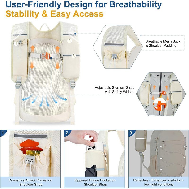 Hiking Water Bag Riding Backpack — photo 3