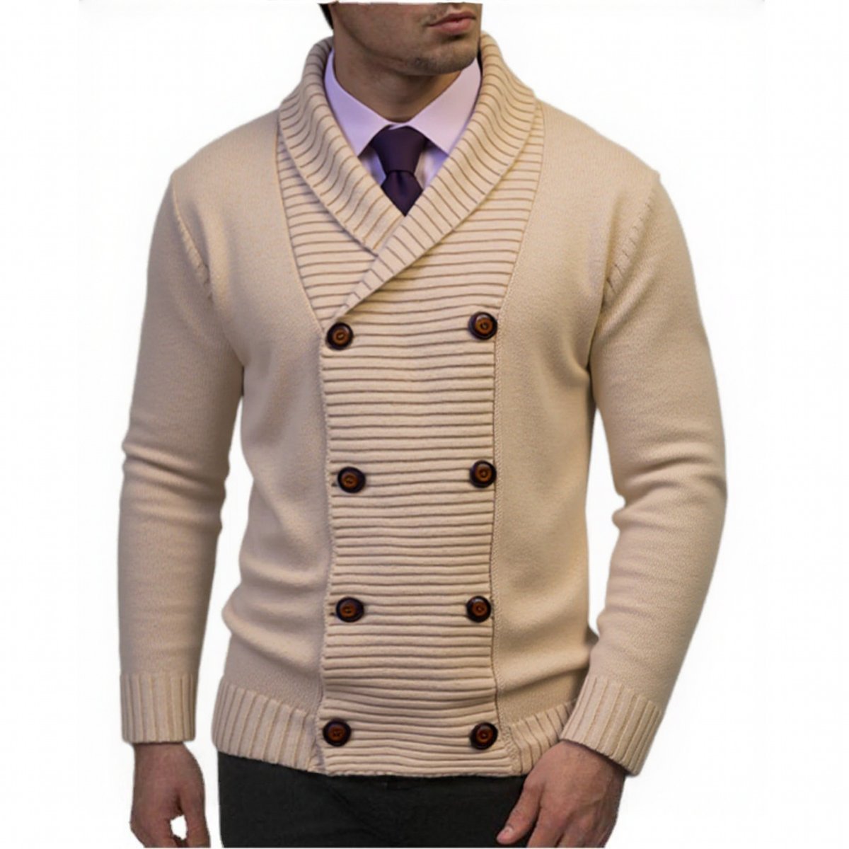 Men's Fashionable Casual Sweater Cardigan