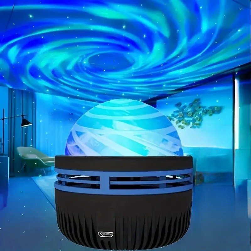 Starry Sky Projection New Galaxy USB Bedhead Atmosphere Light — photo 2