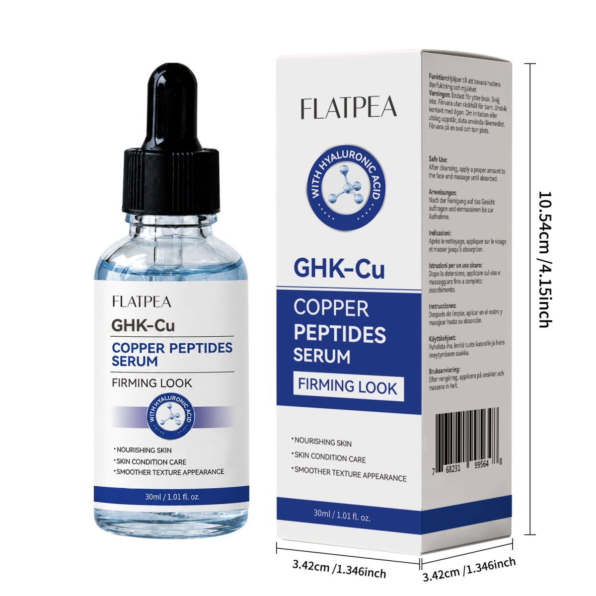 Blue Copper Peptide And Psoralen Essence