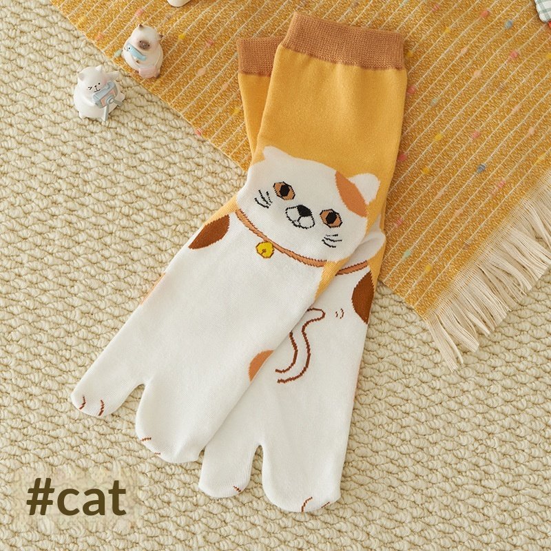 Women's Cute Cartoon-patterned Student-style Slouch Socks