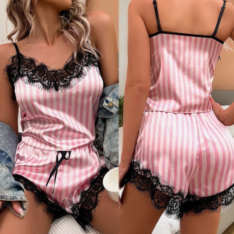 Pajama Robe LoungewearThree-piece Two-piece Set — photo 3