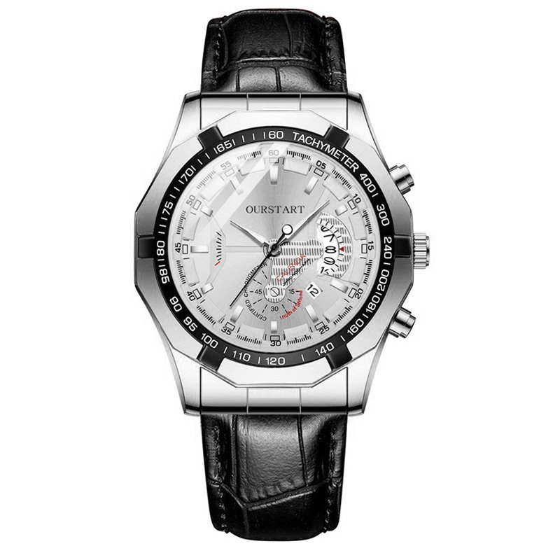 Non-mechanical Calendar Business Watch Men — photo 3