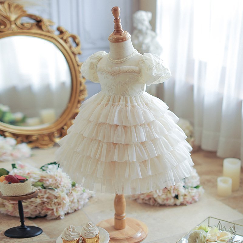 Baby Puffy Gauze Princess Dress — photo 3