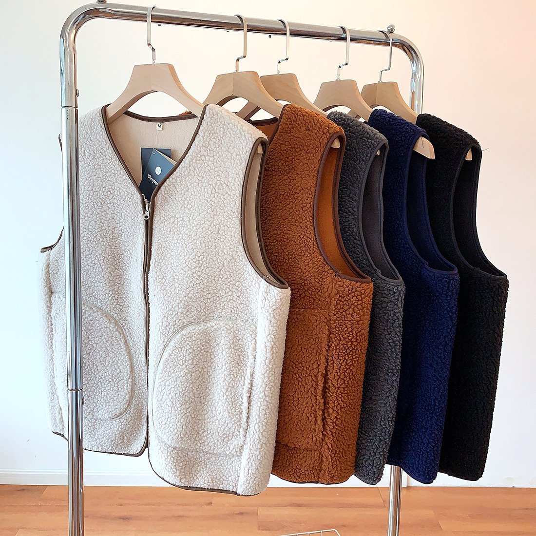 Versatile Double-sided Fleece Thick Vest — photo 2