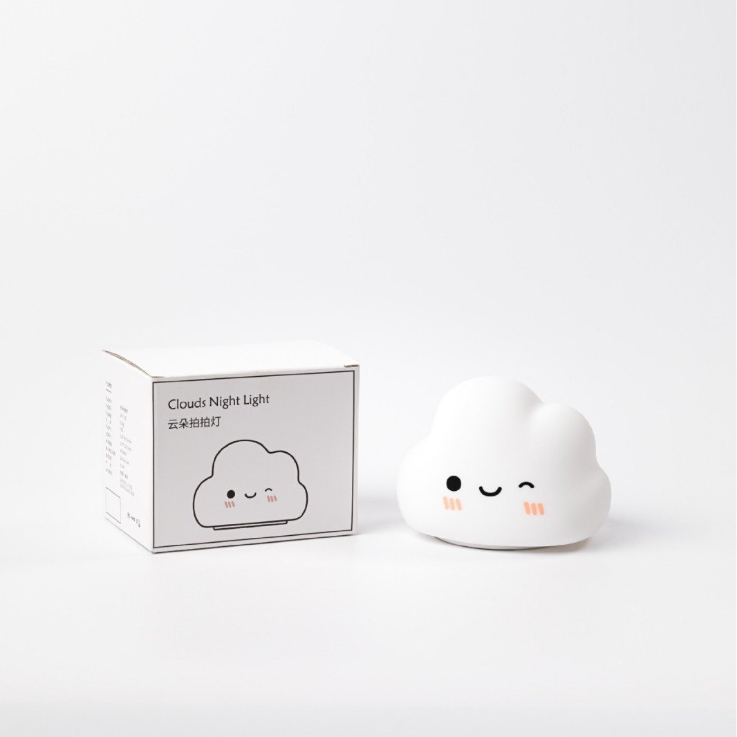 Cloud Silicone Pat Lamp Bedside Ambience Light — photo 2
