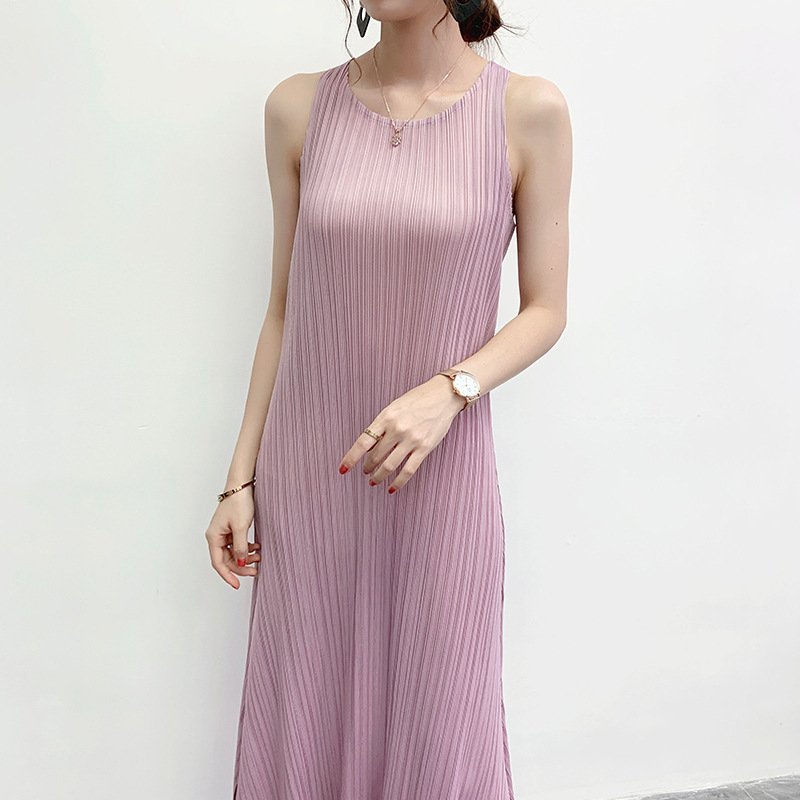 Lily Pleated Suspender Dress — photo 2