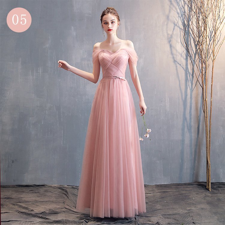 Ladies Fashion Long Simplek Evening Dress — photo 3