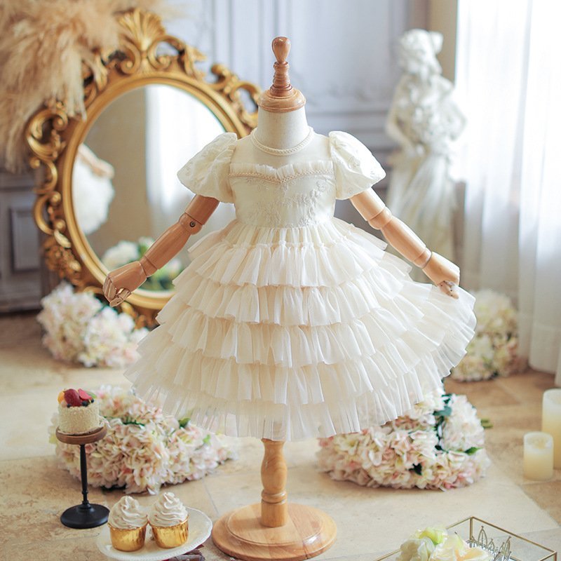 Baby Puffy Gauze Princess Dress — photo 4