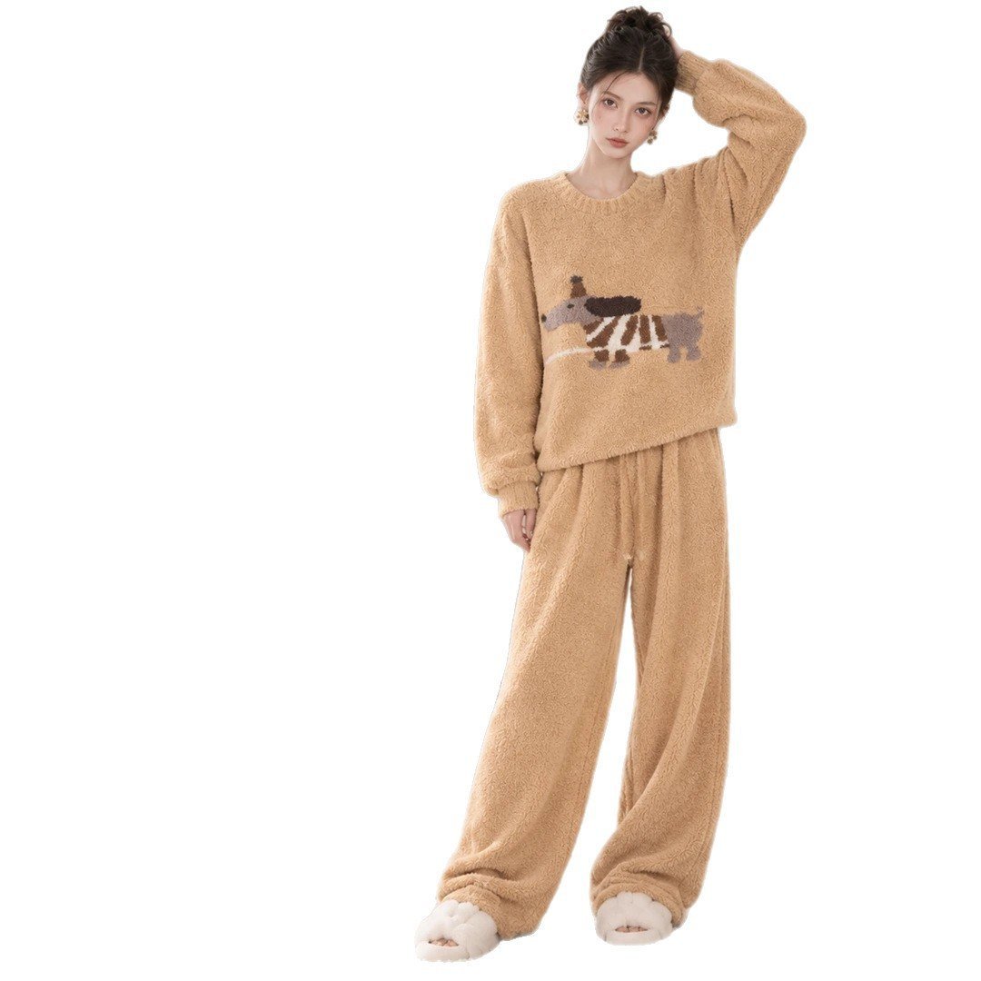 Dachshund-themed Pajama Set For Women — photo 3