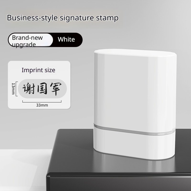 Handwritten Business Signature Seal For Engraving — photo 3