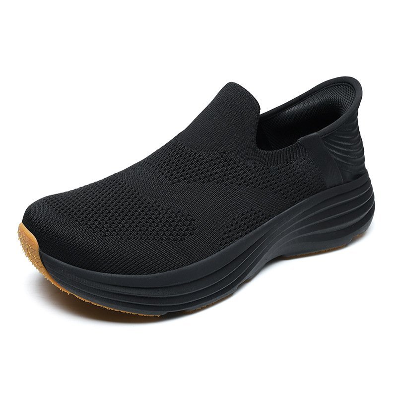 Wide-toe Casual Mesh Breathable Sneakers For Men