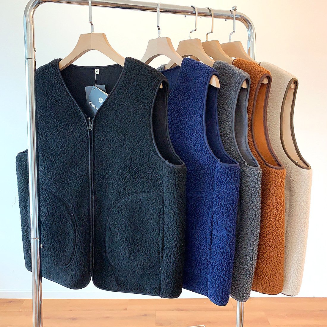Versatile Double-sided Fleece Thick Vest — photo 4