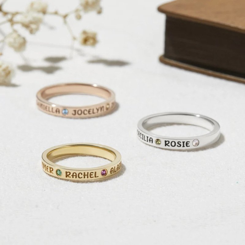 Minimalist Design Stainless Steel Ring — photo 2