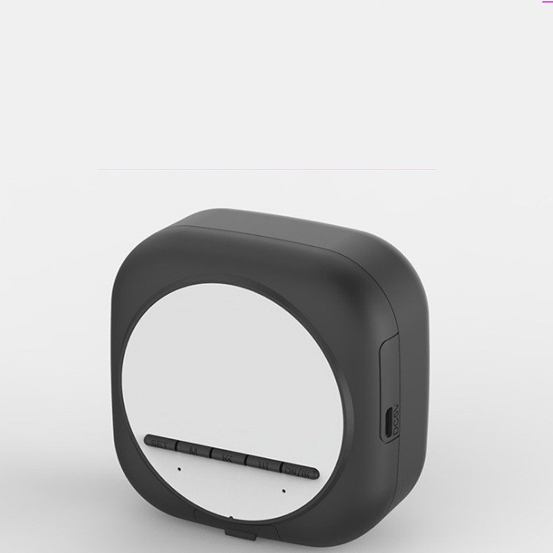 Portable Mirror Clock Alarm Clock — photo 4