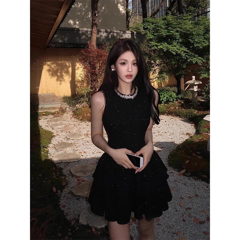 Women's Fashion Personalized French Waist Dress — photo 3