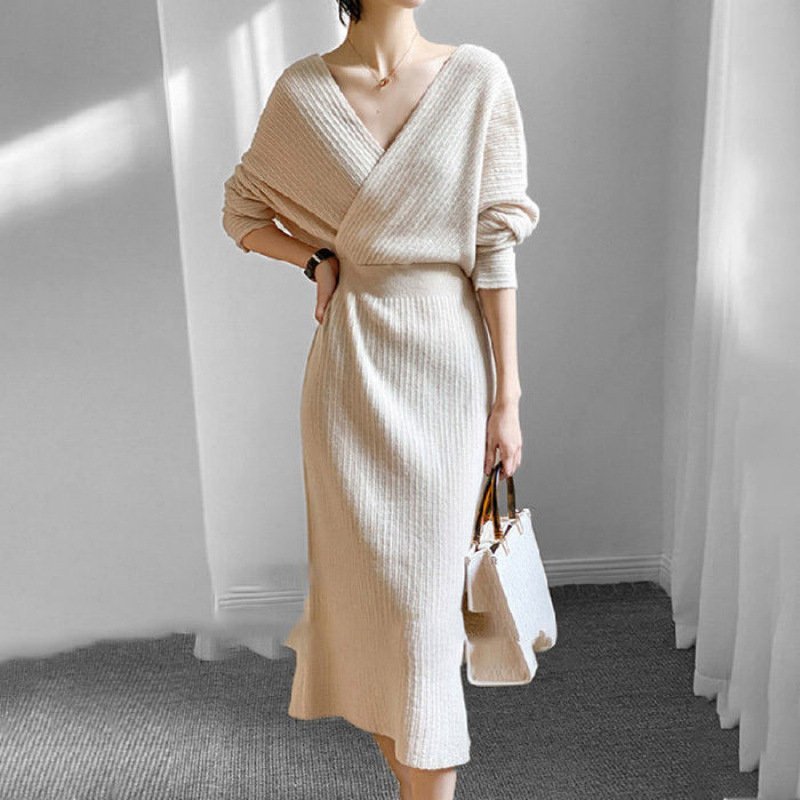 Women's Fashion Slim French Waist Dress — photo 4